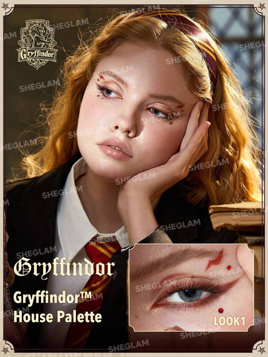 Sheglam harry potter hufflepuff house palette