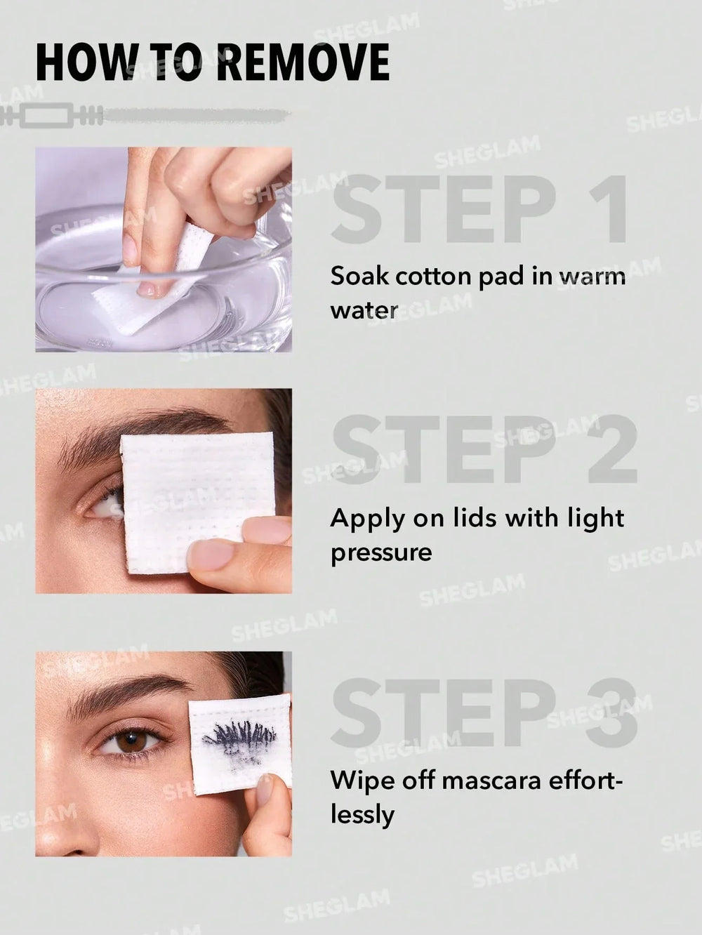 SHEGLAM All-In-One Volume and Length Mascara-Washable Black 2 In 1