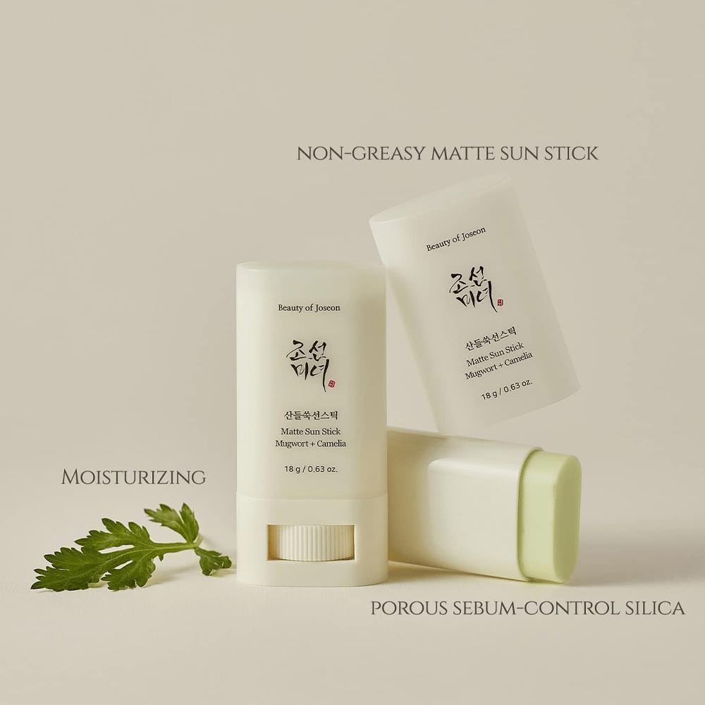 Beauty of Joseon Matte Sun Stick Mugwort + Camelia SPF 50