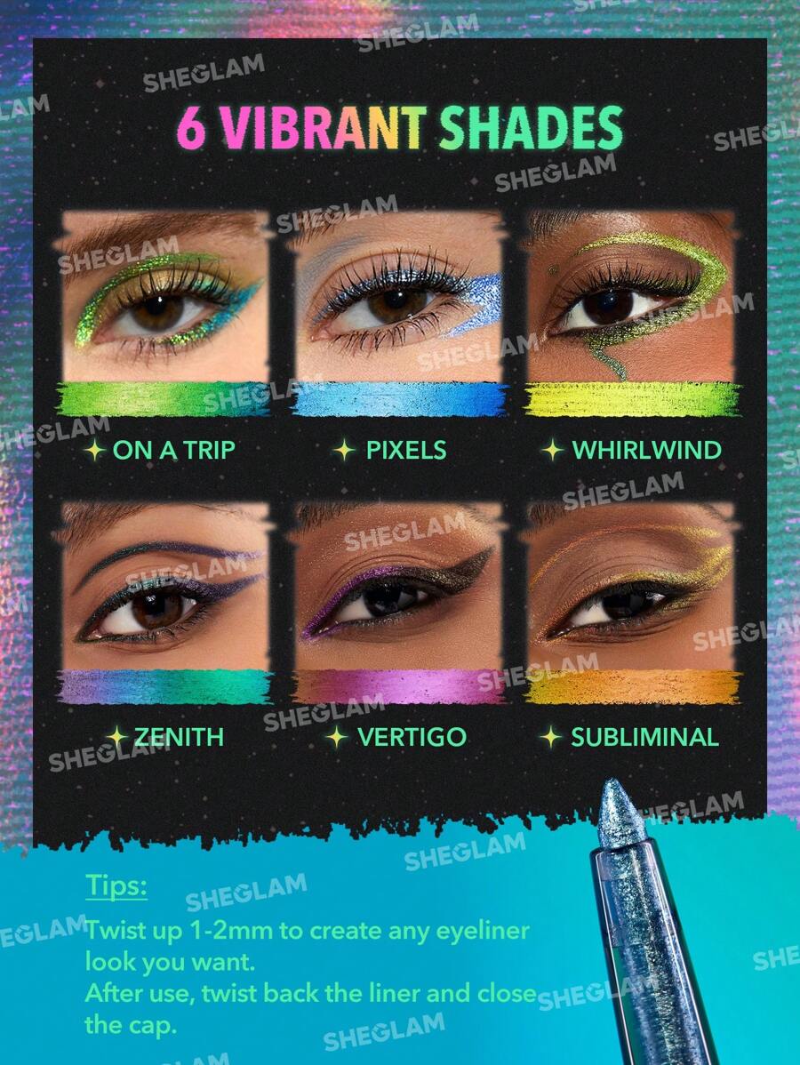 Sheglam Chroma Zone Multichrome Gel Liner