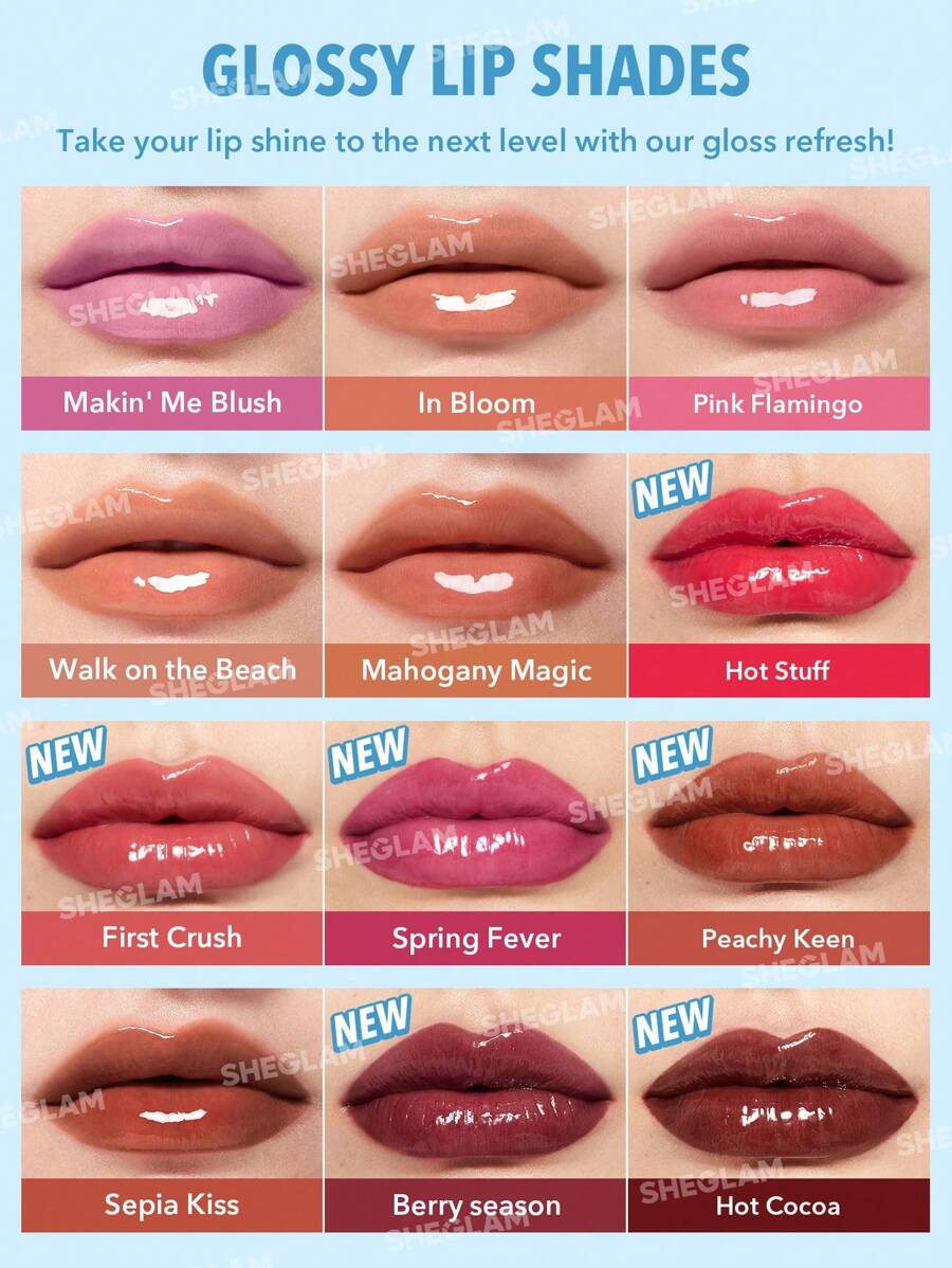 sheglam Pout-Perfect Shine ملمع الشفاه المكثف