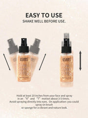 Shein Highlight USHAS Glow Shimmer spray For Full Body