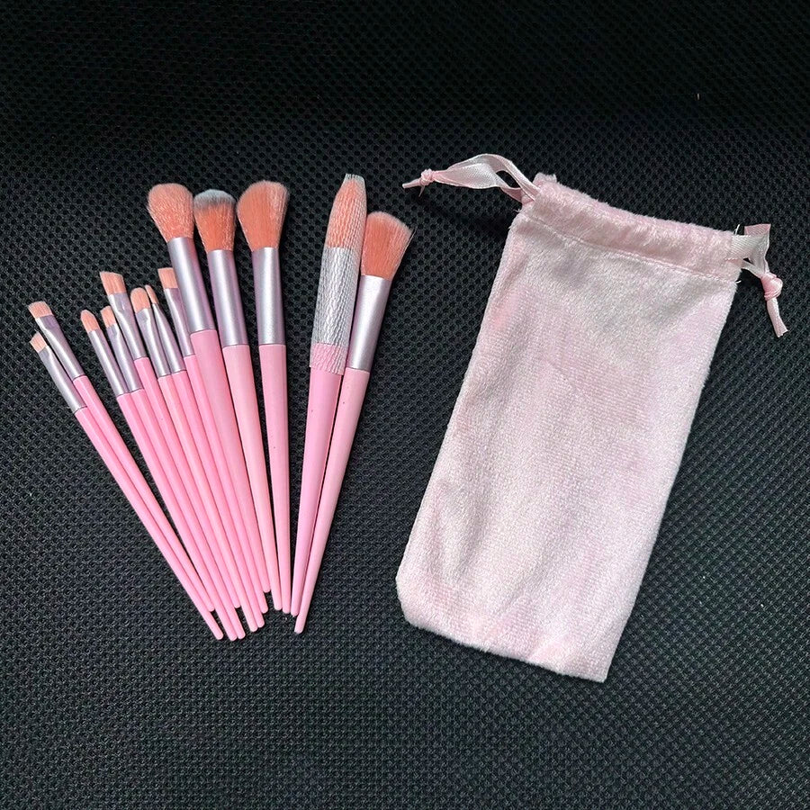 SheIn soft makeup brush set 13 pieces