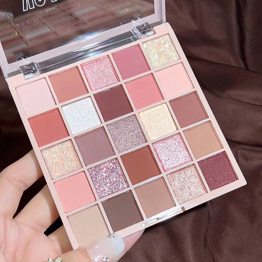 Shein Eyeshadow Palette 25-color Matte  Shimmer and Glitter