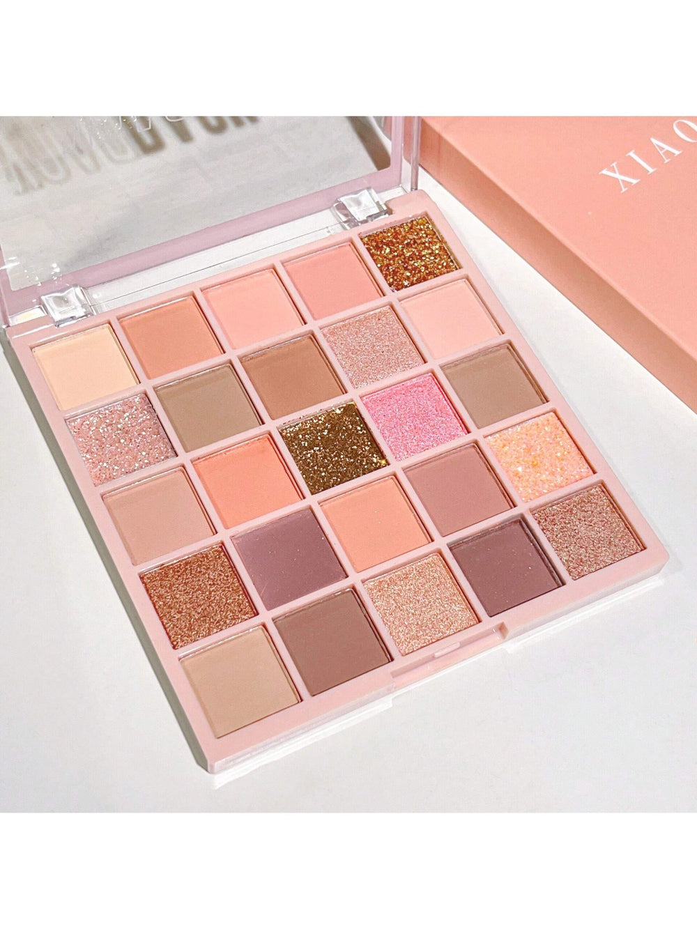 shein xiaoyumi eyeshadow palette 25 colours 02