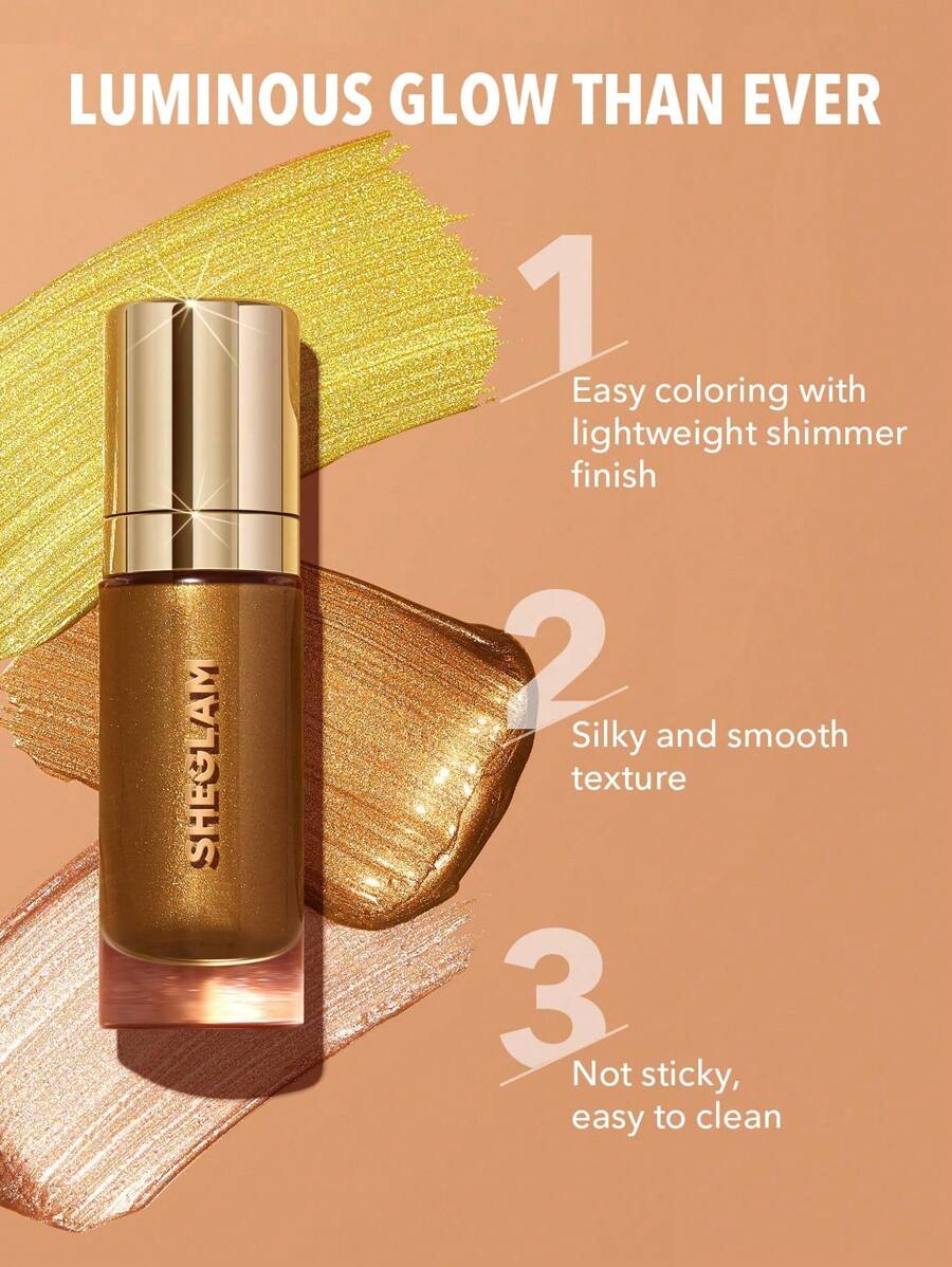 Sheglam Sun Kissed Fluid Body Highlighter - Athens