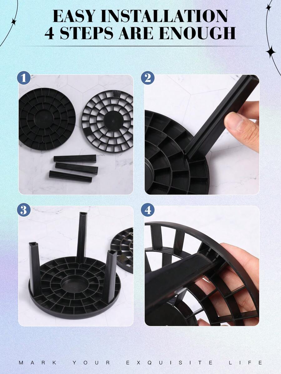 Shein 20pcs Makeup Brush Set &1pc Storage Stand+6PCS Makeup Puff+5PCS Makeup Sponge