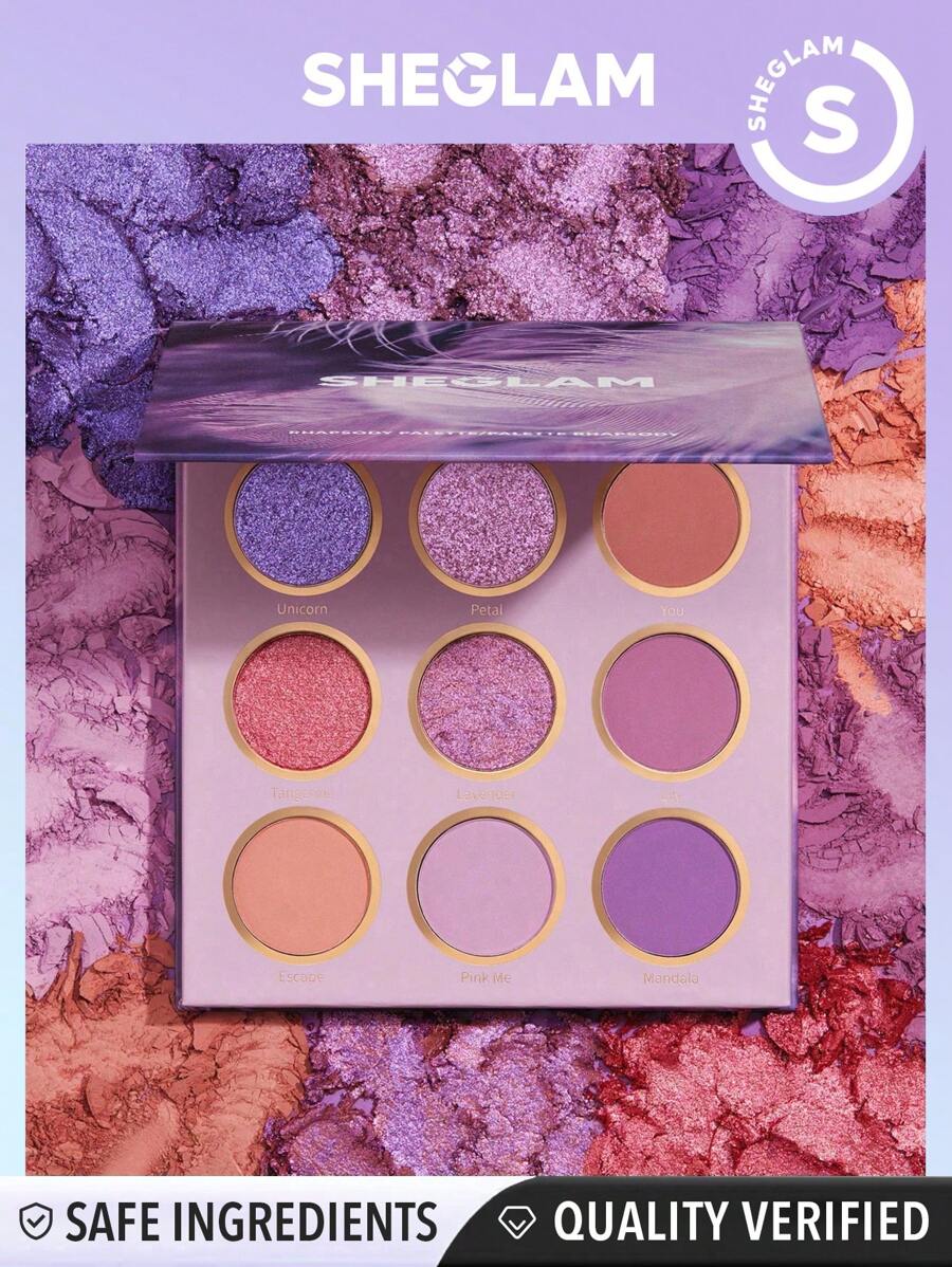 Sheglam Shadow Palette 9-Color Shimmer Matte