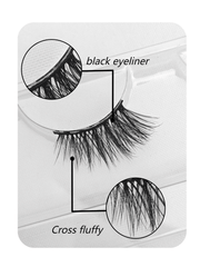 shein 6 pairs Set Cat Eye Style Natural Short
