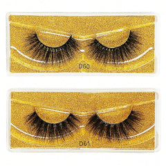 Shein 10 Pairs Mink Lashes 3d Mink Eyelashes Natural