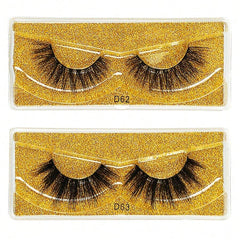 Shein 10 Pairs Mink Lashes 3d Mink Eyelashes Natural