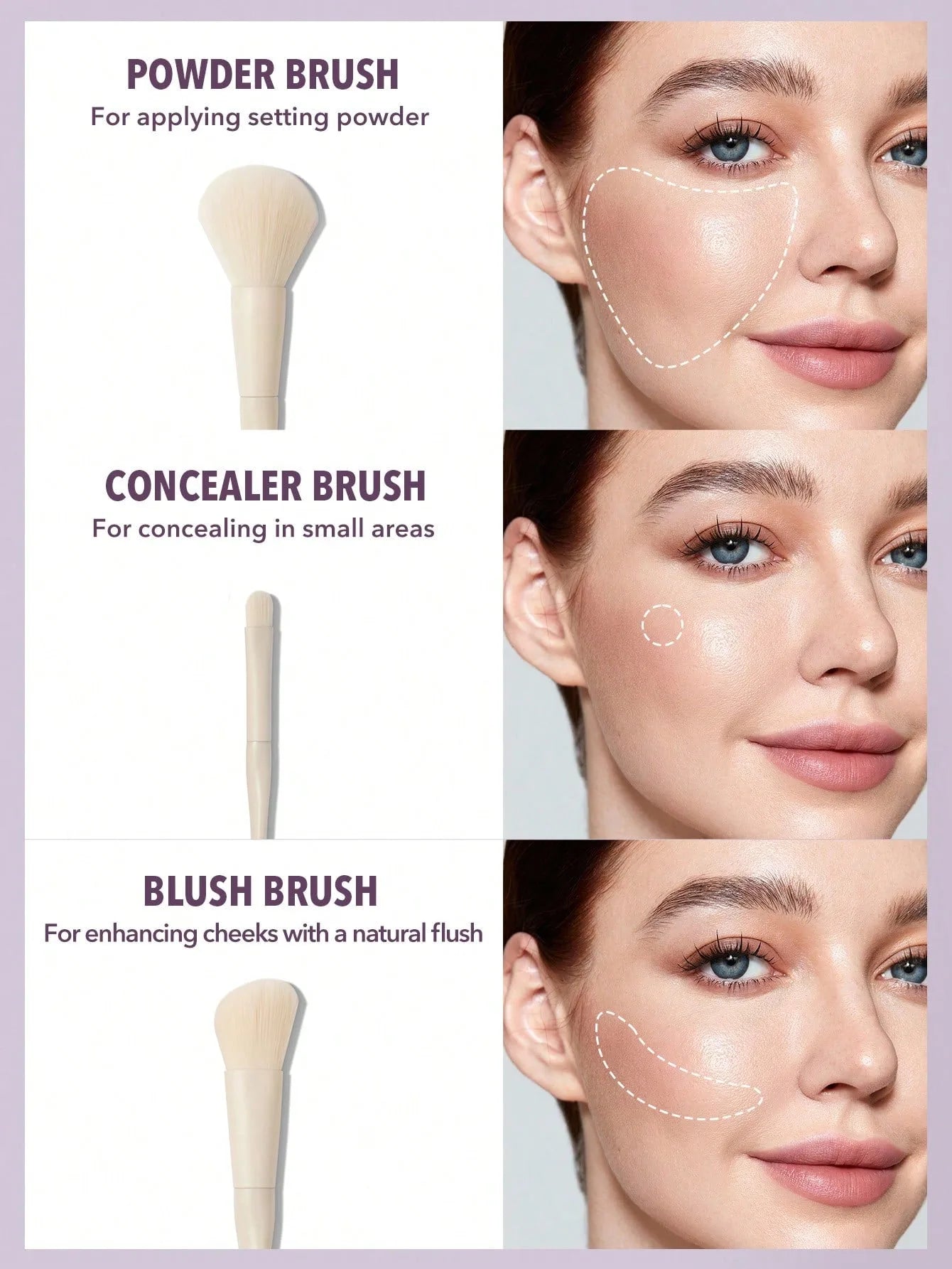 sheglam pro core brush kit 6pcs