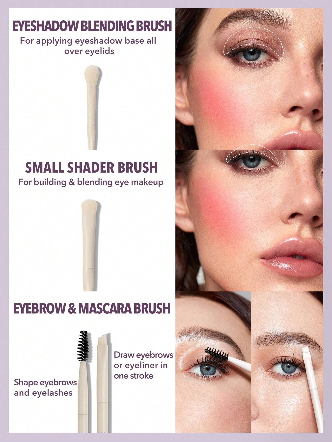 sheglam pro core brush kit 6pcs