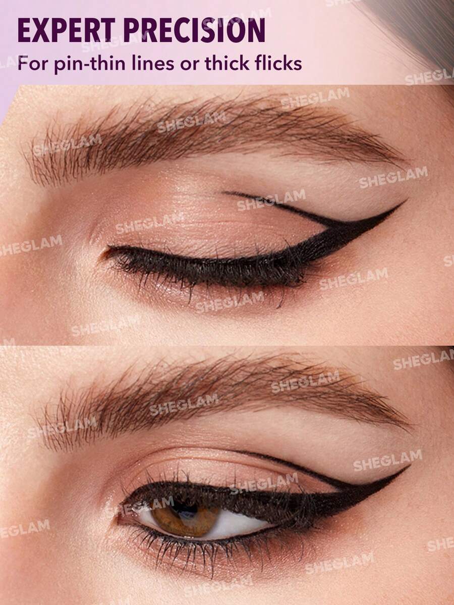 Sheglam Pro-Flex Angled Eyeliner Black