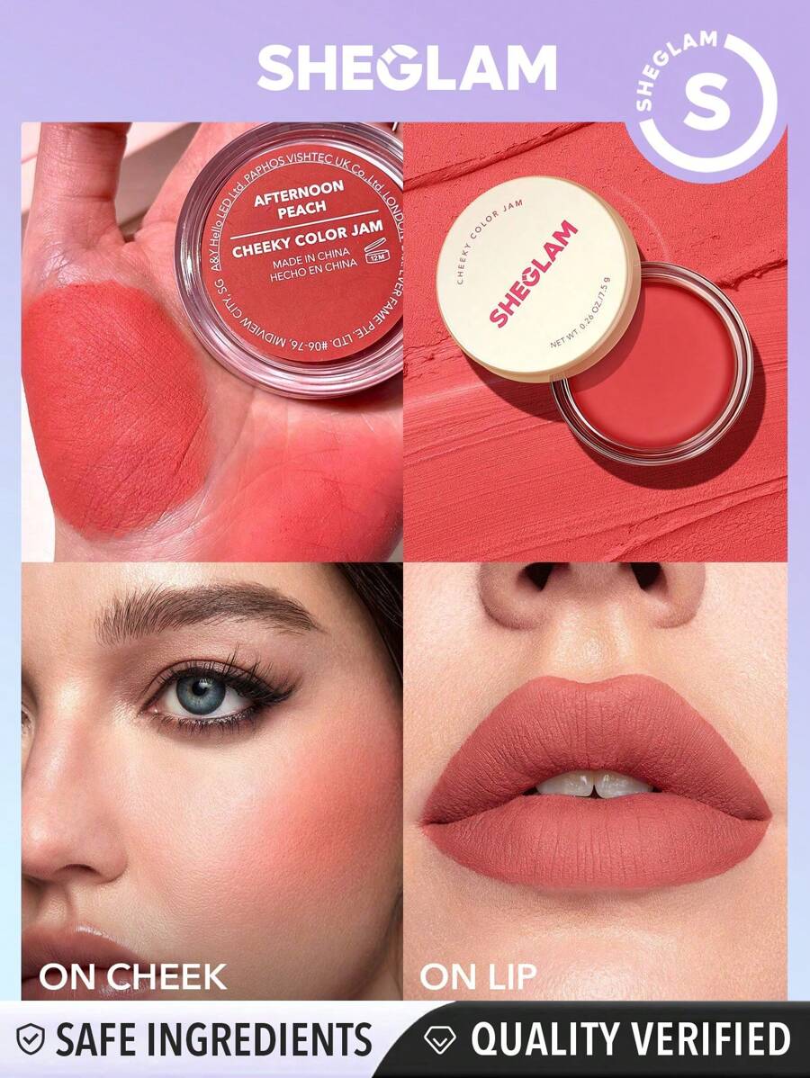 أحمر الخدود الكريمي SHEGLAM Cheeky Color Jam