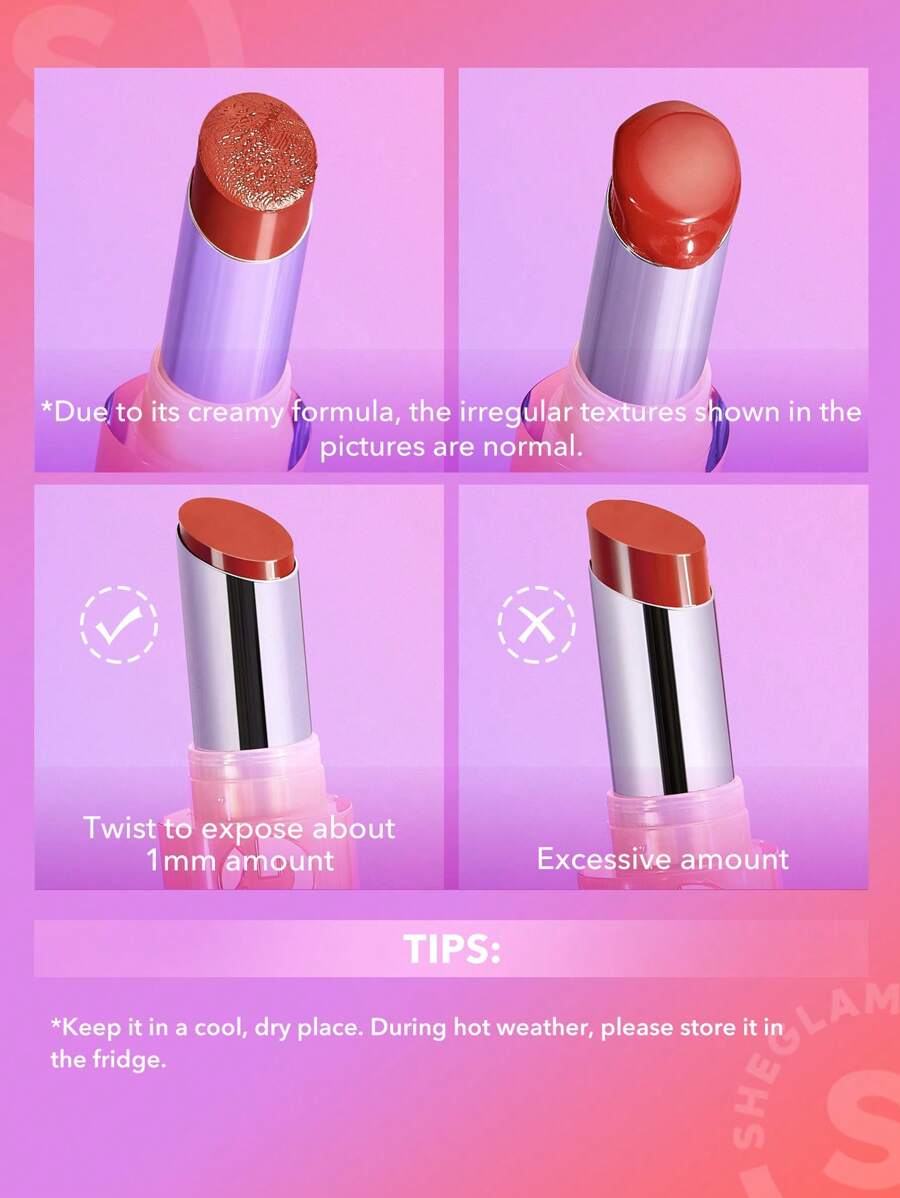 SHEGLAM Mirror Kiss High-Shine Lipstick