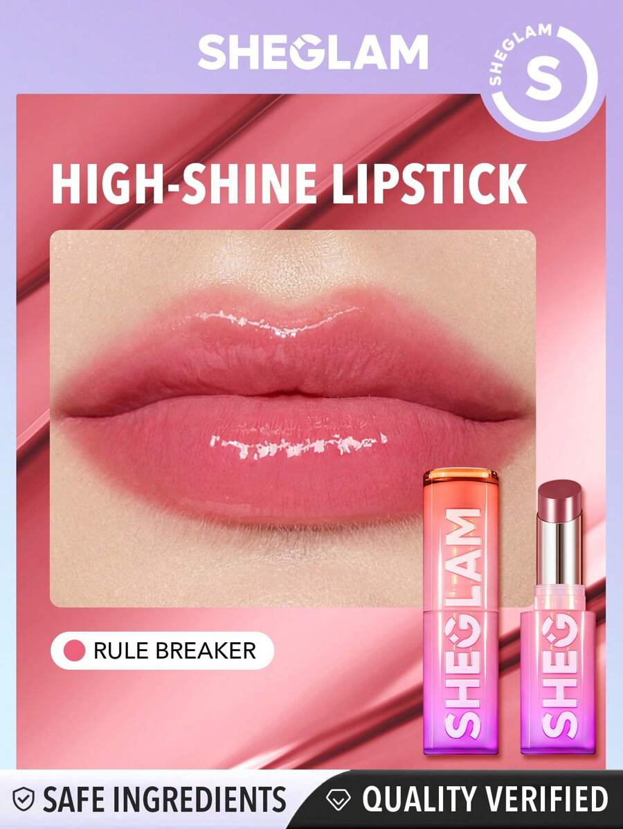SHEGLAM Mirror Kiss High-Shine Lipstick