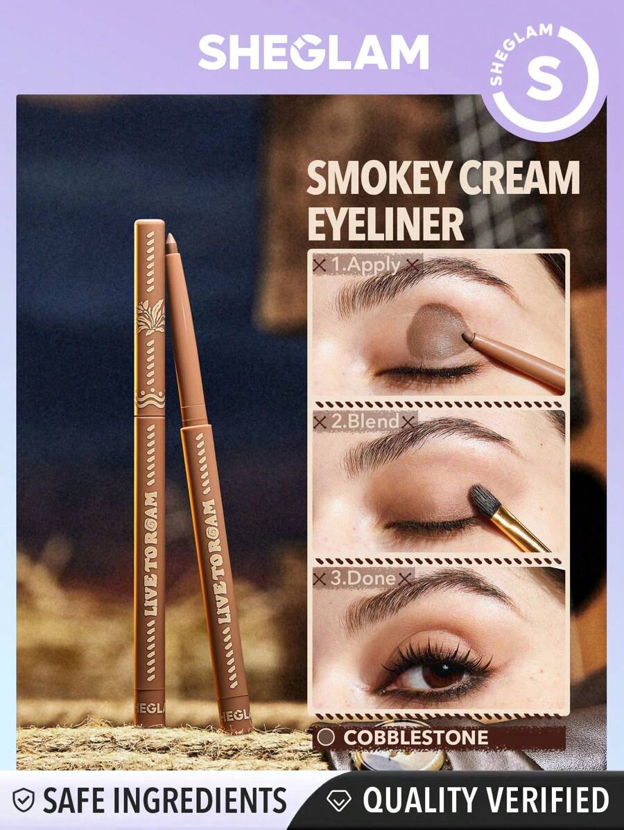 Sheglam Matte Eyeliner Cream Leave to Room Get Going