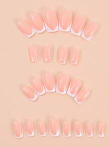 Shein 4 sets of nail art with heart design 96 pieces