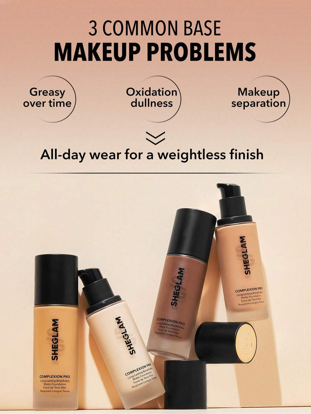 Sheglam Complexion Pro Long Lasting Breathable Matte Foundation