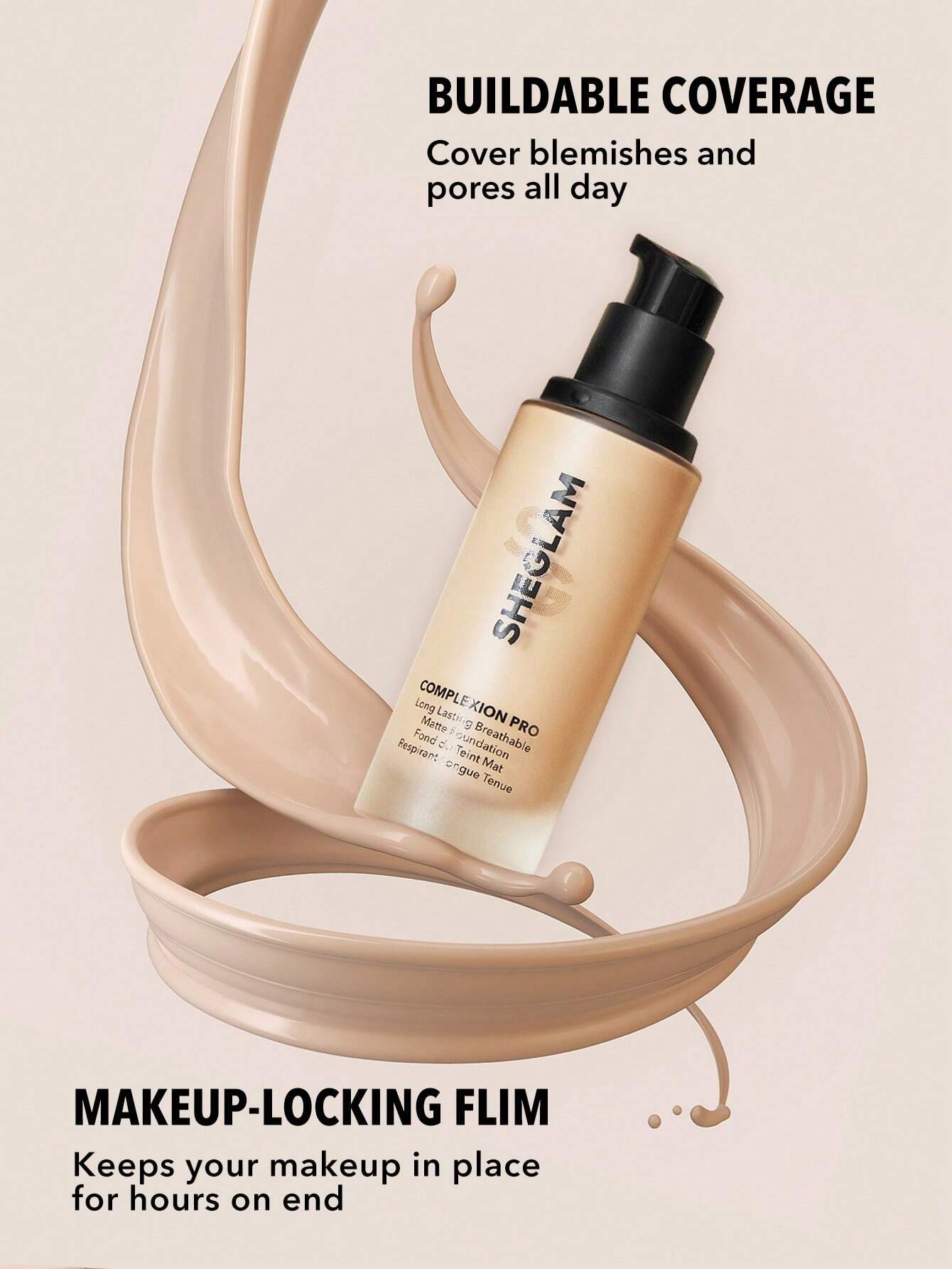 Sheglam Complexion Pro Long Lasting Breathable Matte Foundation