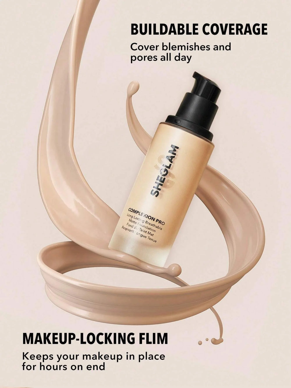 Sheglam Complexion Pro Long Lasting Breathable Matte Foundation