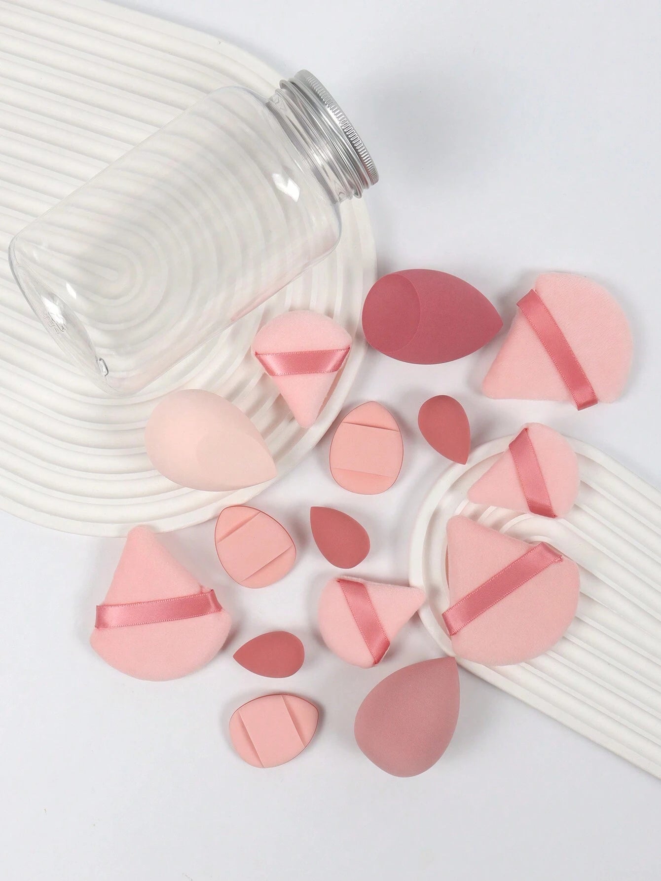 SHEIN Makeup Sponge Blender Mini Makeup Sponges 15pcs
