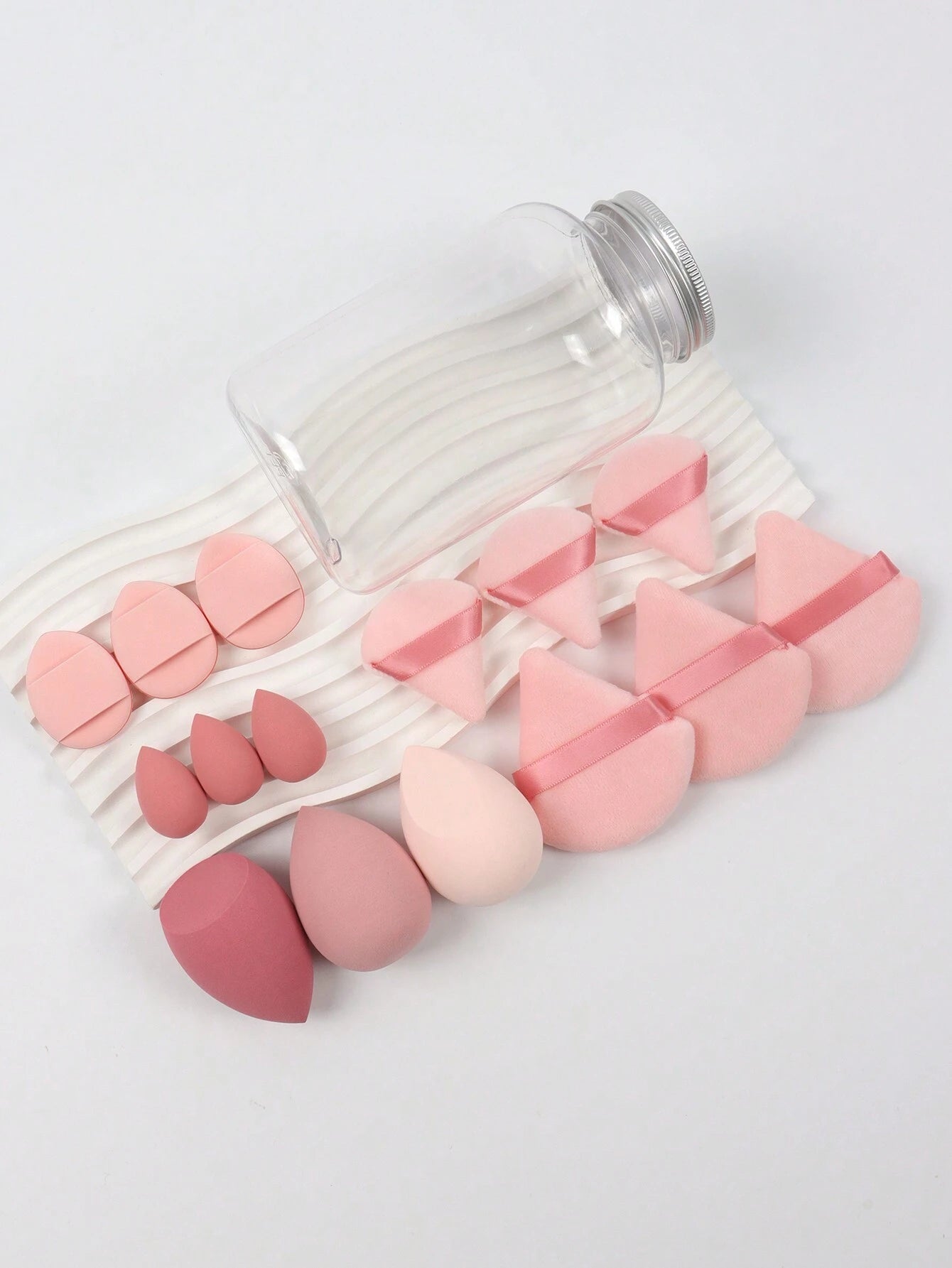 SHEIN Makeup Sponge Blender Mini Makeup Sponges 15pcs