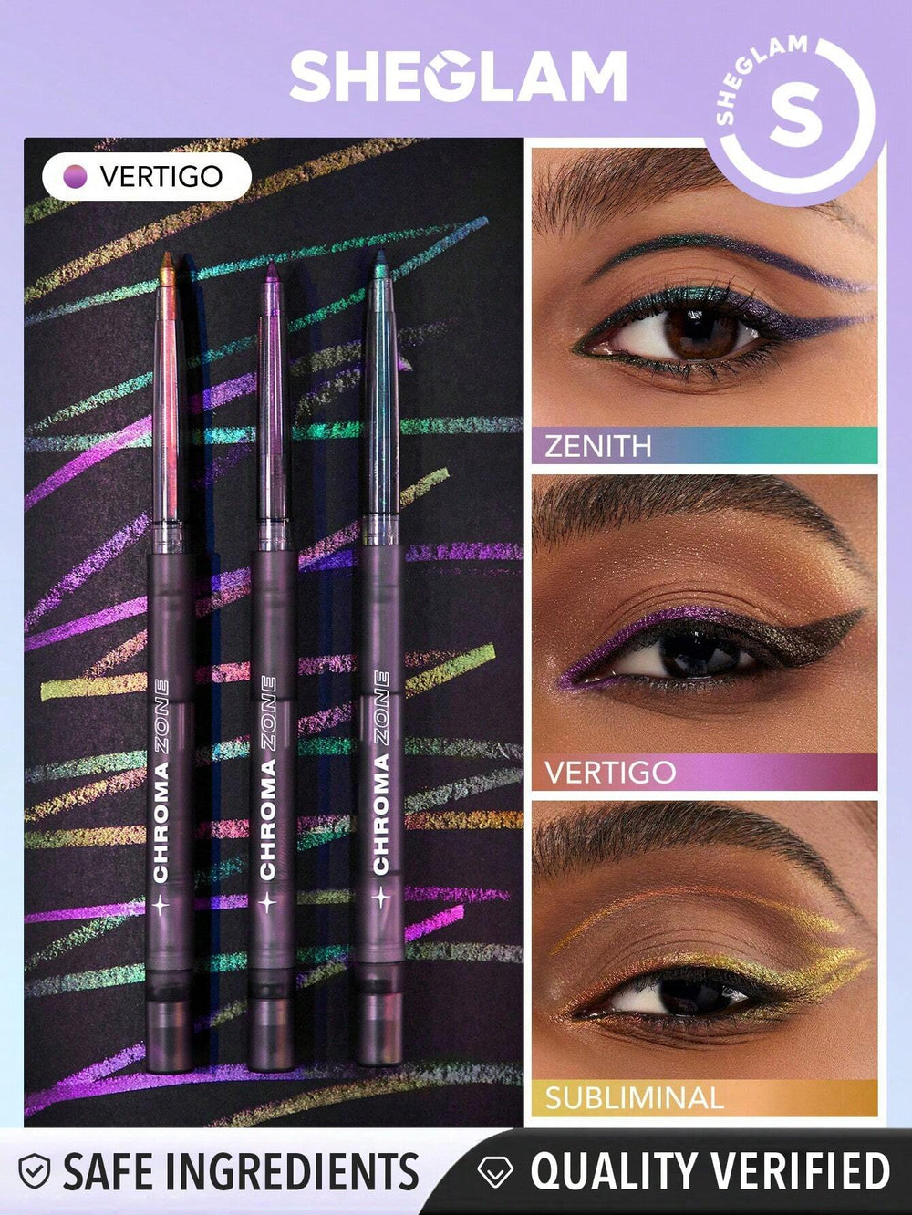 Sheglam Chroma Zone Multichrome Gel Liner
