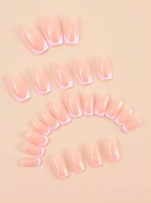 Shein 4 sets of nail art with heart design 96 pieces