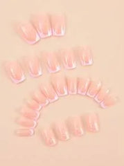 Shein 4 sets of nail art with heart design 96 pieces