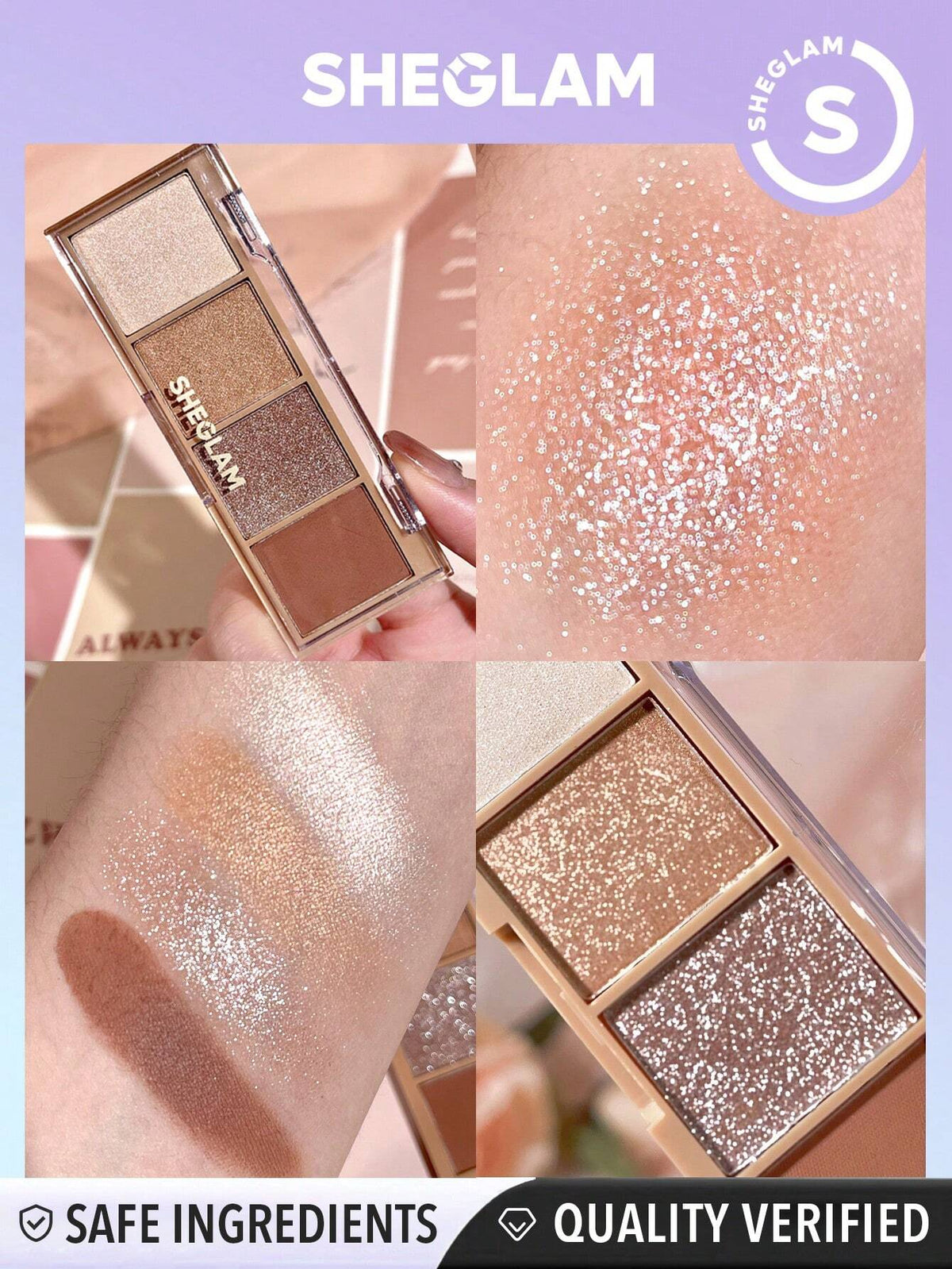 Sheglam The Essential Pocket Eyeshadow Palette