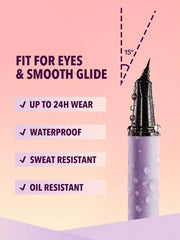 Sheglam Pro-Flex Angled Eyeliner Black