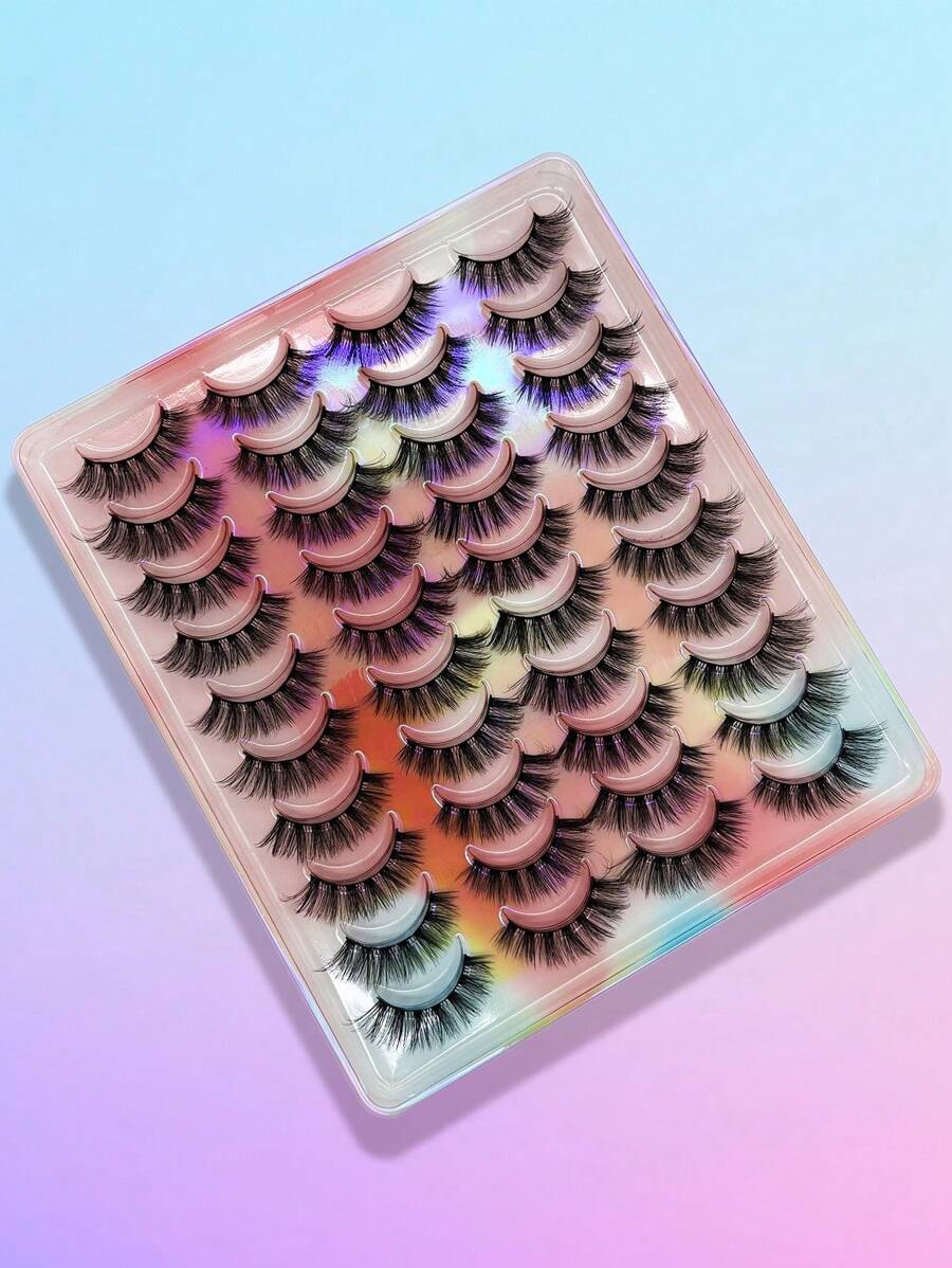 20 pairs of magnetic eyelashes from SHEIN, the magic of natural beauty