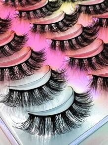 20 pairs of magnetic eyelashes from SHEIN, the magic of natural beauty