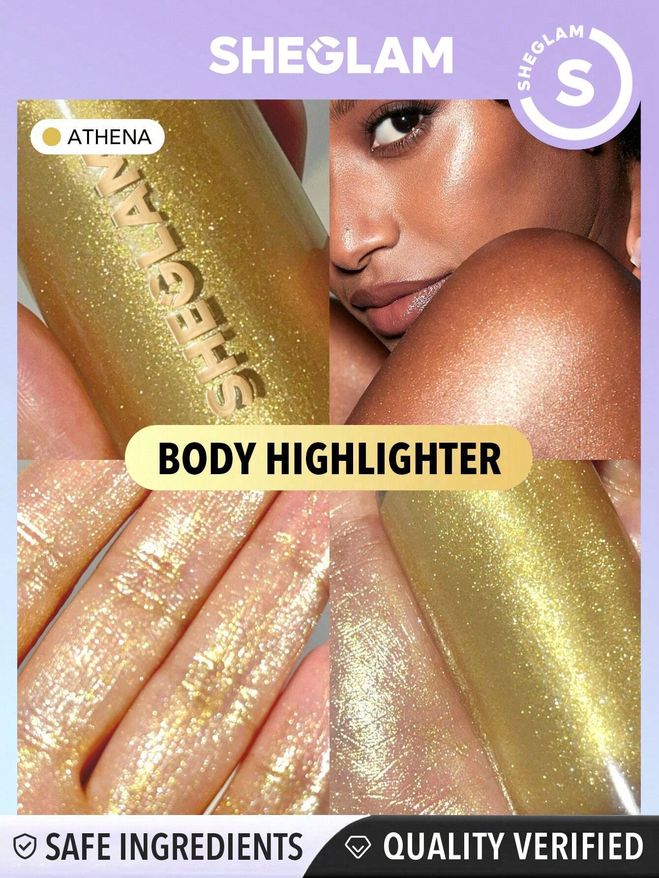Sheglam Sun Kissed Fluid Body Highlighter - Athens