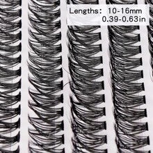 Shein 30 Pieces Fishbone Style Lash Holder 200 Clusters With Glue+Tweezers