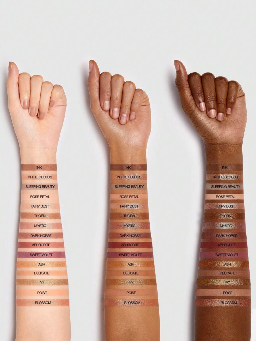 Sheglam Eyeshadow Palette 15-Color Matte Gilding Shimmer
