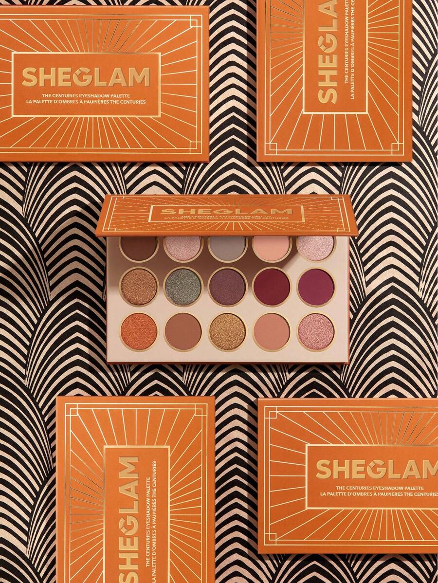 Sheglam Eyeshadow Palette 15-Color Matte Gilding Shimmer