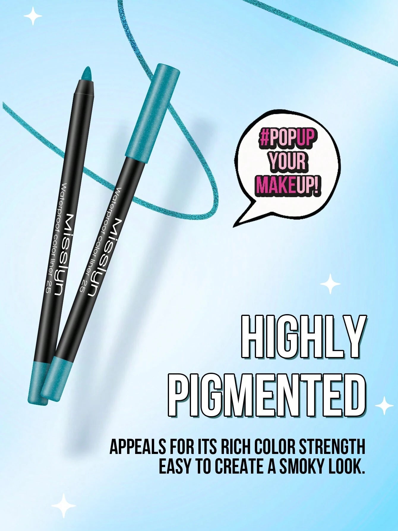 Misslyn Waterproof Color Liner