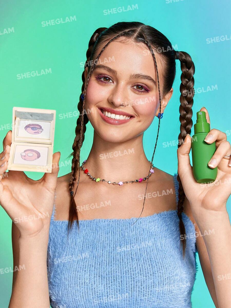 Sheglam Rick and Morty Never Ricking Morty Setting Powder