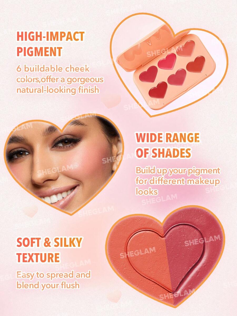 Sheglam Flush Crush Cream Blush Palette-Cottage Core Garden