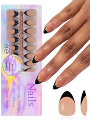Shein black nail polishes 150 pieces