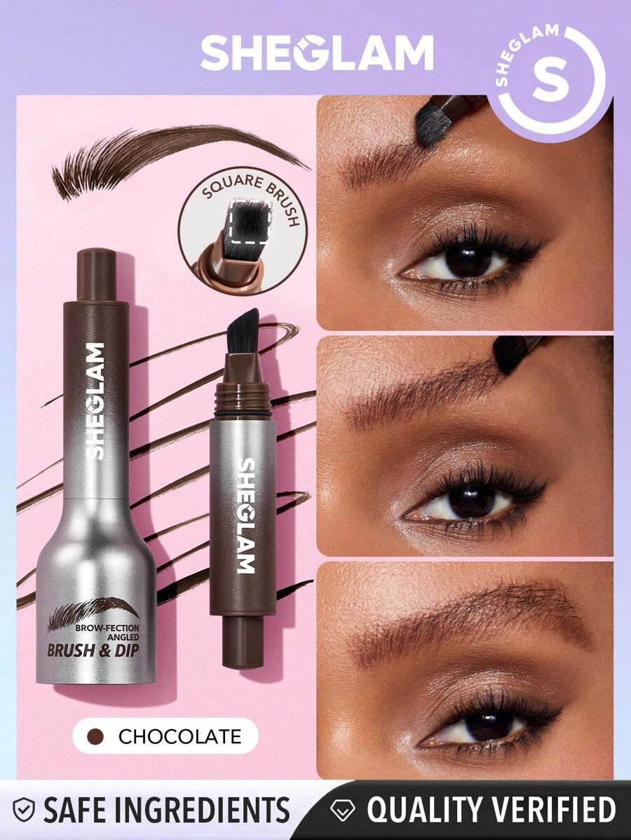 SHEGLAM Brow-Fection Angled Brush & Dip