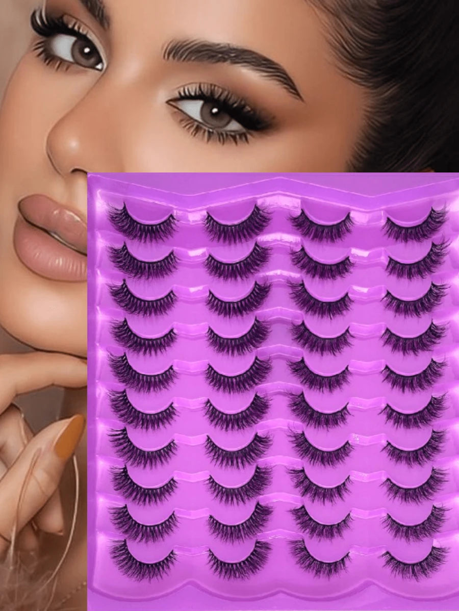 SheIn Magify eyelashes  20 pairs  assorted  thick  curly  fluffy