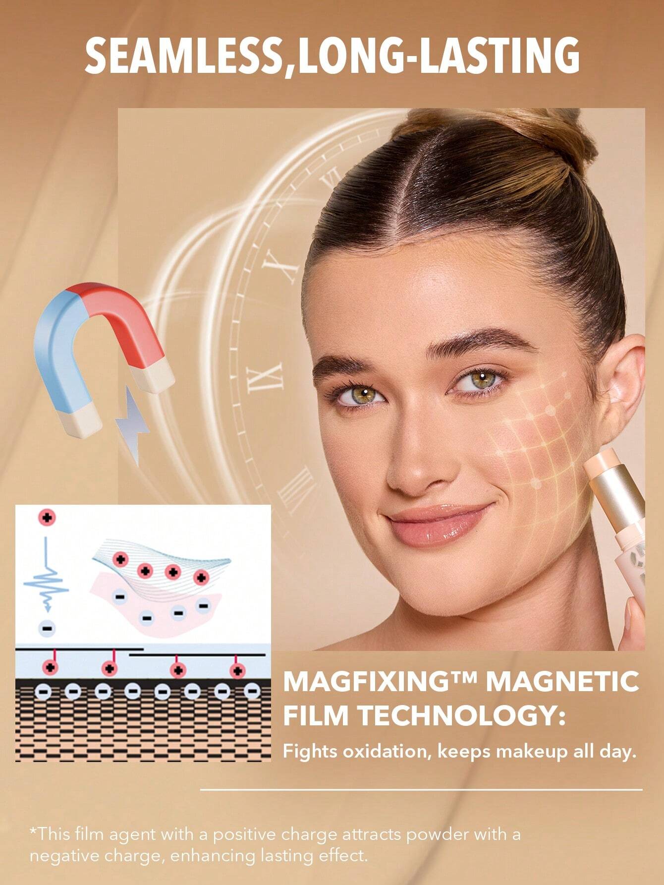 Sheglam Skin Magnet High Coverage Foundation Stick Sample