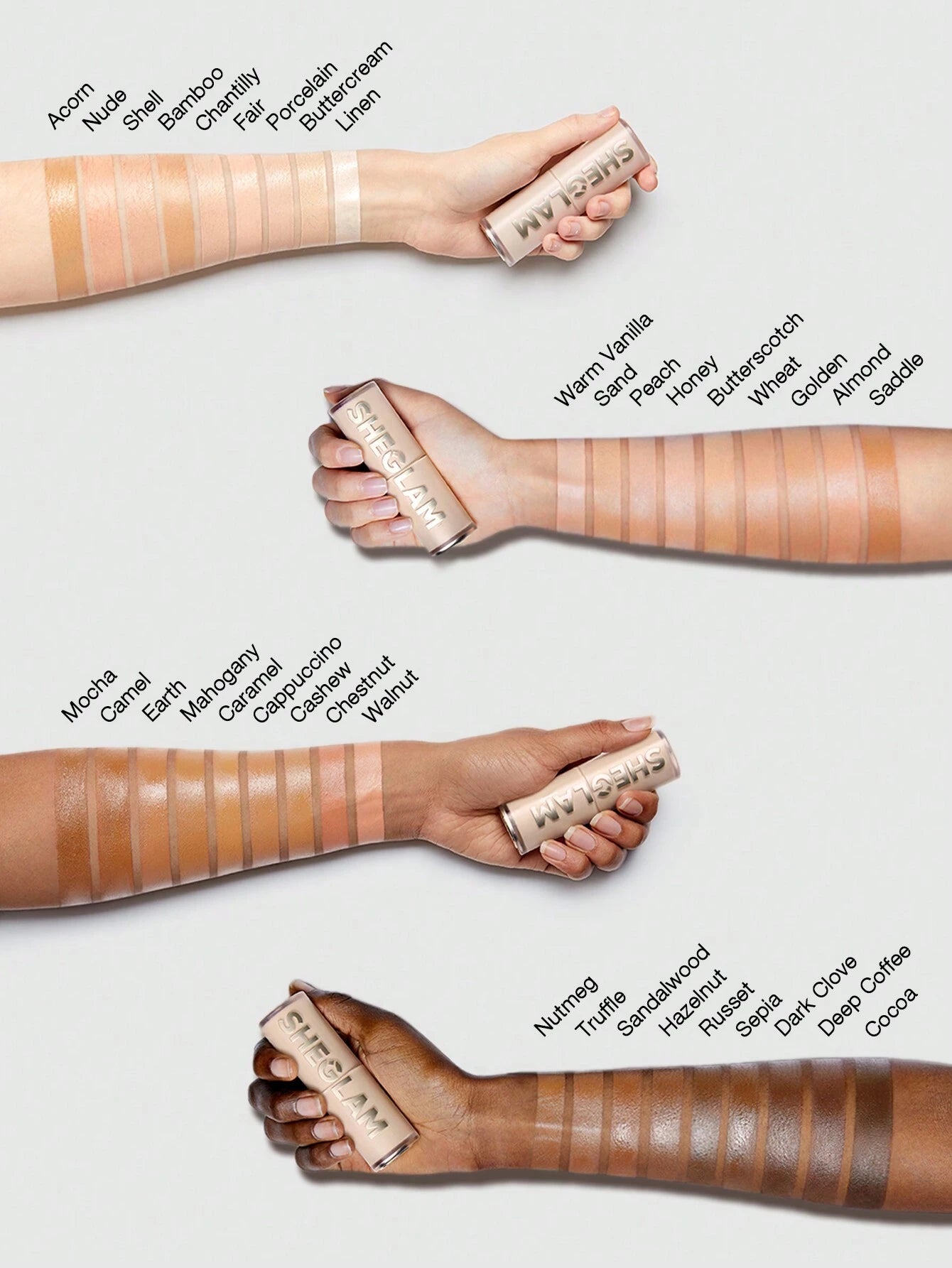 Sheglam Skin Magnet High Coverage Foundation Stick Sample