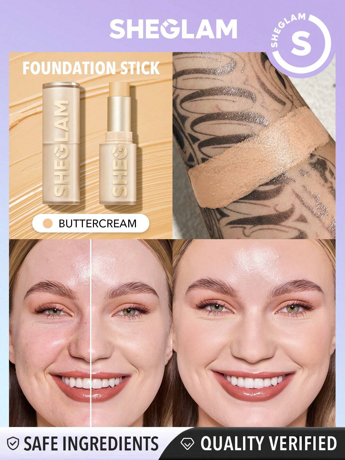 Sheglam Skin magnet high coverage foundation stick