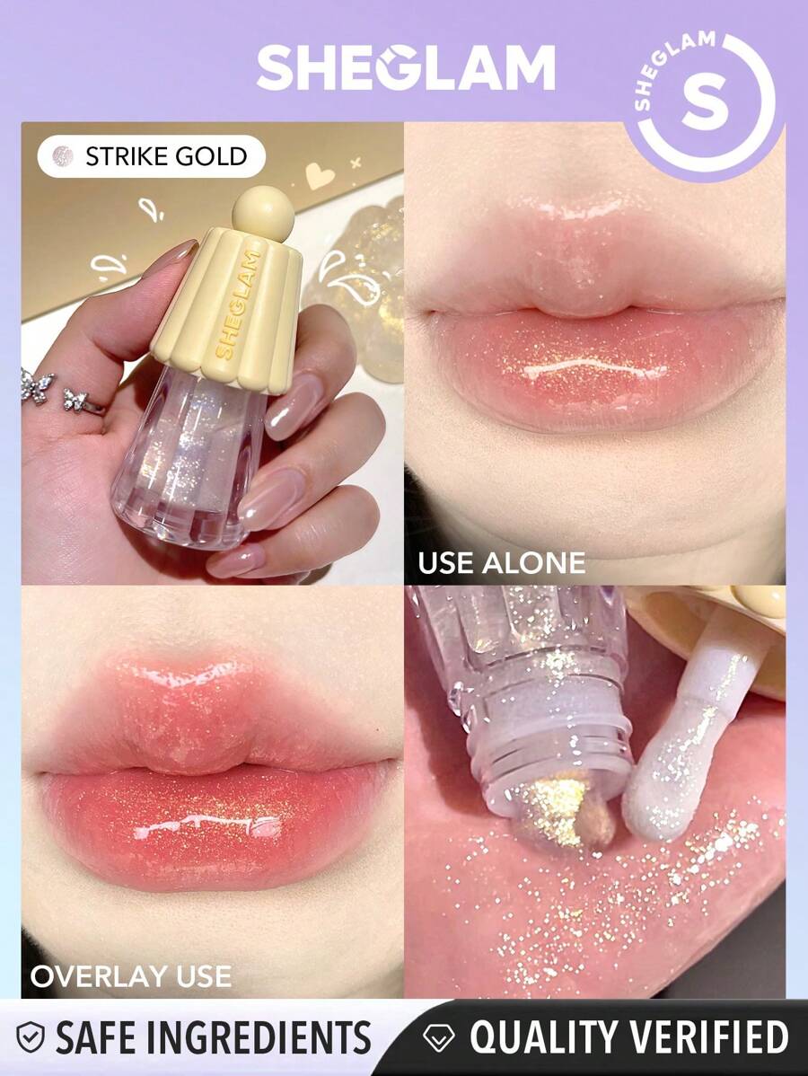 SHEGLAM Jelly Wow Hydrating Lip Oil