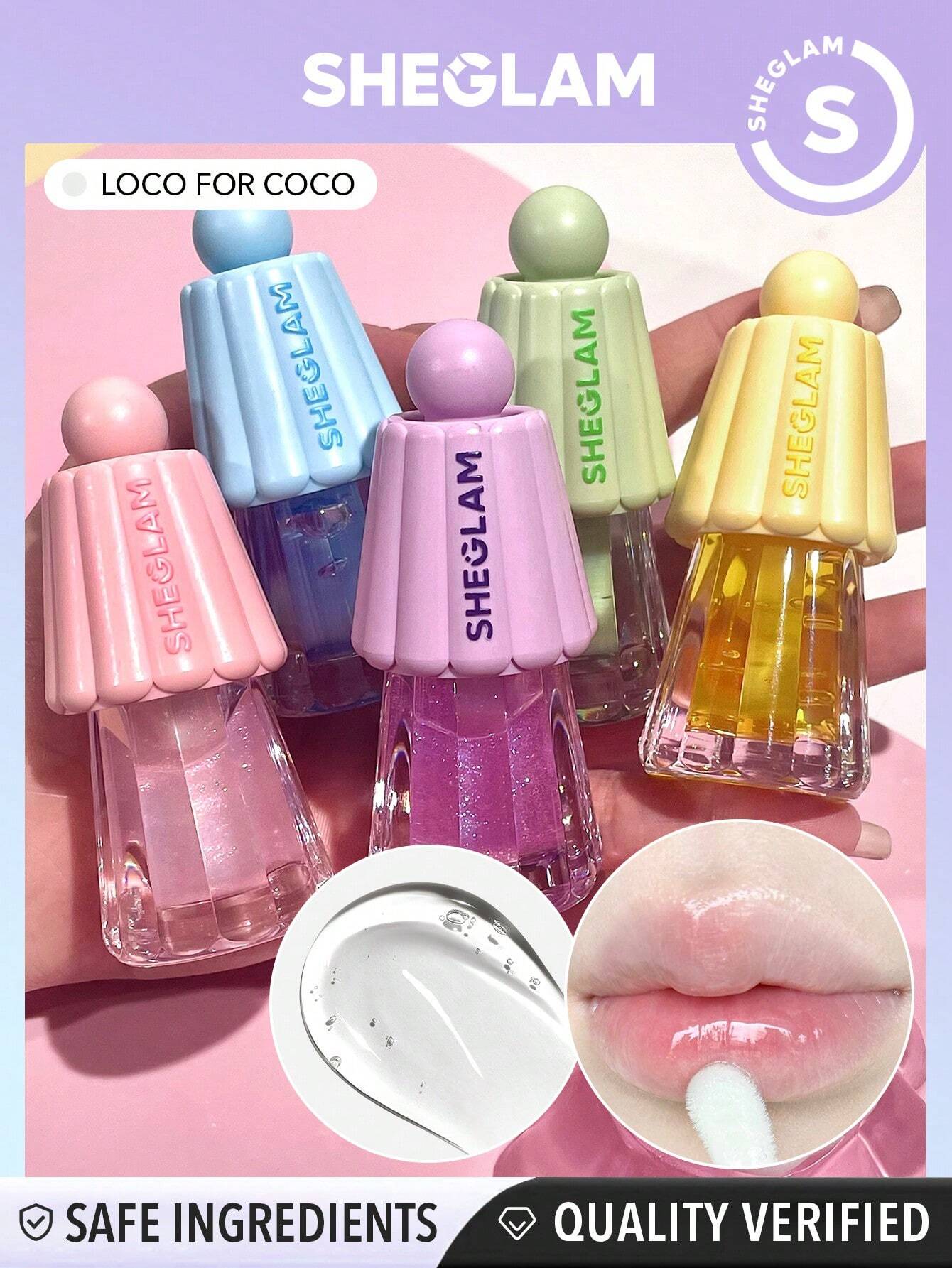SHEGLAM Jelly Wow Hydrating Lip Oil
